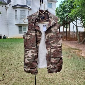 🎁Camo vest jacket